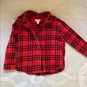 Gymboree red flannel